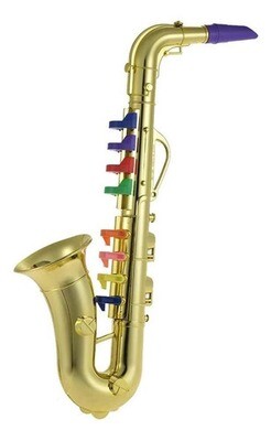 Saxofon De Juguete Musica Educativo Niño Instrumento