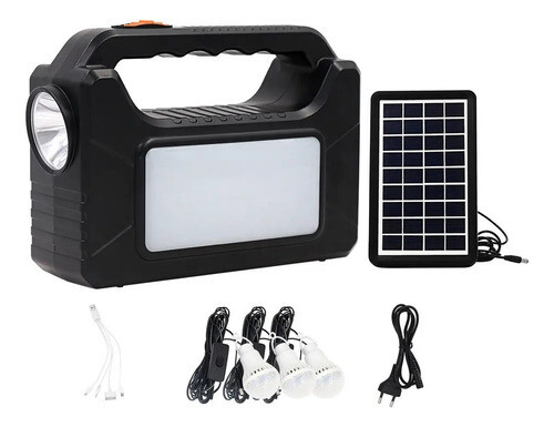 Kit Solar Profesional Portátil - Iluminación, Power Bank
