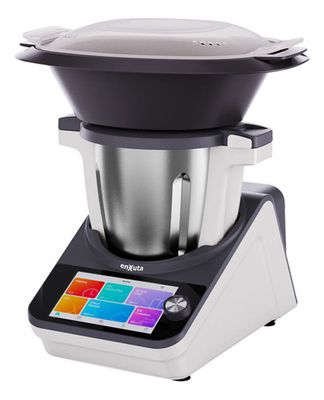 Robot De Cocina Enxuta Smart 3l Digital 18 Programas Albion Color Plateado SDAENXRC312