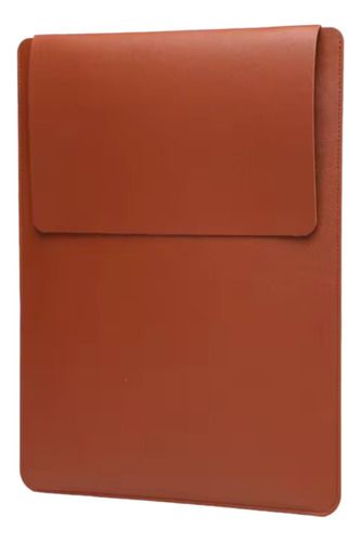 Funda De Eco Cuero Para Laptop 11, 13, 15 Pulgadas, Color: Marrón
