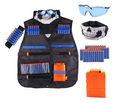 Kit Chaleco Pistolas Nerf