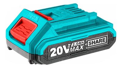 Batería Total 20v 2.0ah Litio Ion Para Herramientas Inalámbricas De La Línea P20s Tfbli20011 1 Unidad