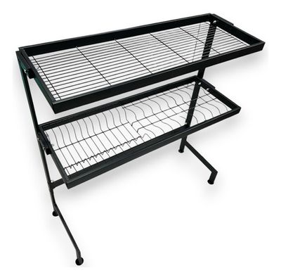Escurridor Organizador De 2 Niveles Para Cocina
