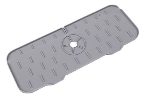 Escurridor Para Fregadero De Goma Multiuso, Color: Gris