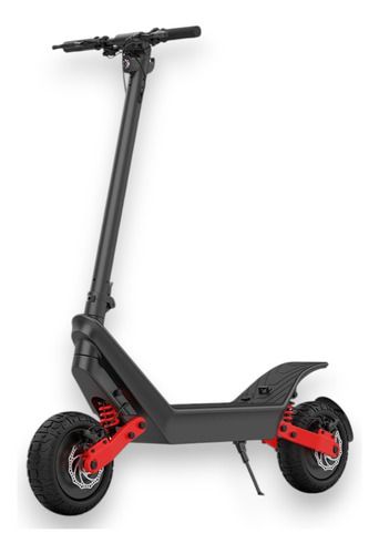 Scooter Electrico Todoterreno Plegable Hx Autonomia 100km, Color: Negro