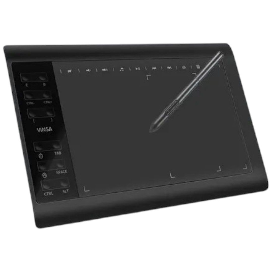Tableta Digital Vinsa - Vin1060 Plus Para Dibujo Artistico