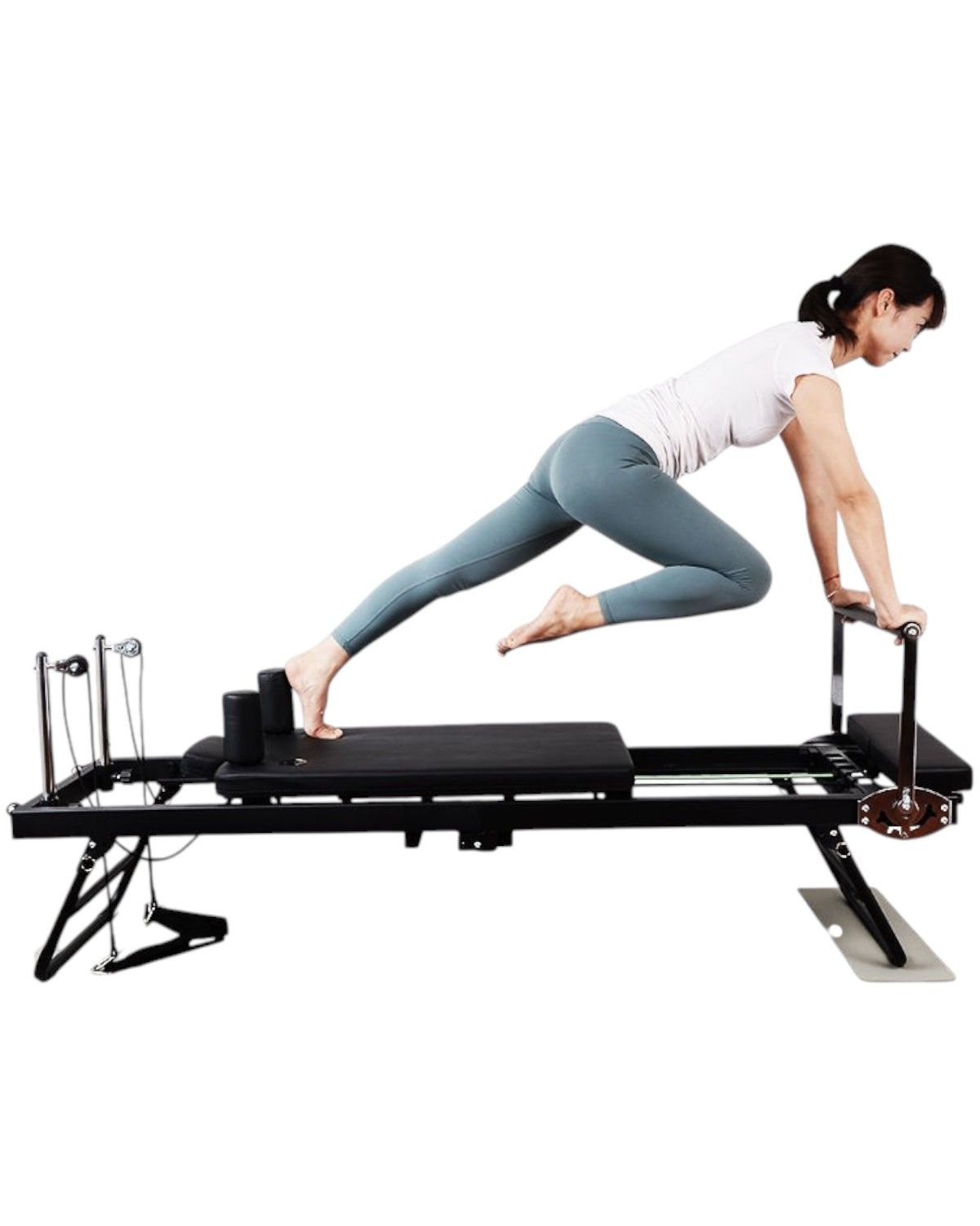Cama Pilates Reformer Para Wellness Fitness Yoga