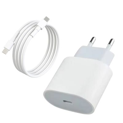 Cargador Carga Rapida 20w Usb Tipo-C a Usb Tipo-C