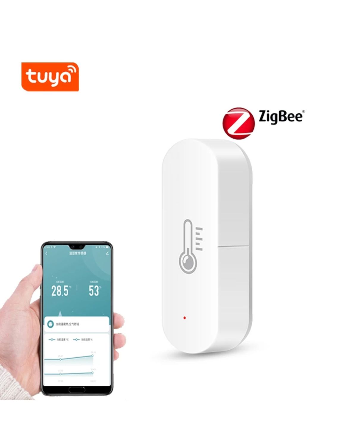 Sensor - Temperatura Y Humedad Enlaza Con Gateway