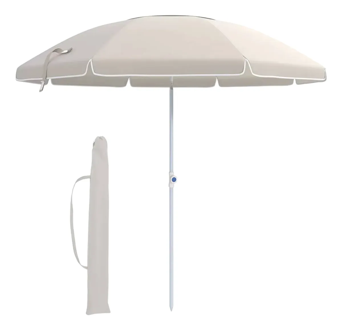 Sombrilla Playa Premium Protección Uv50 Con Rosca