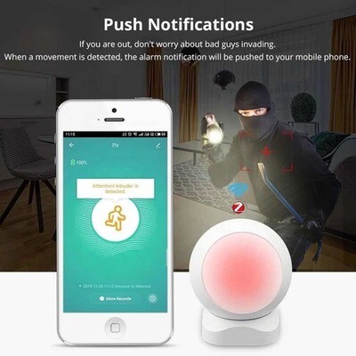 Sensor de Movimiento - Alarma, Autónomo