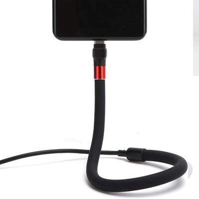 Cable Cargador Soporte Flexible Tipo USB-C