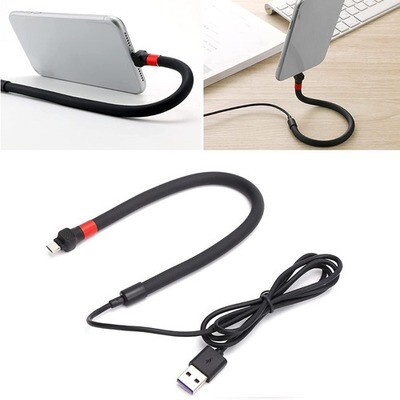Cable Cargador Soporte Flexible Tipo USB-C