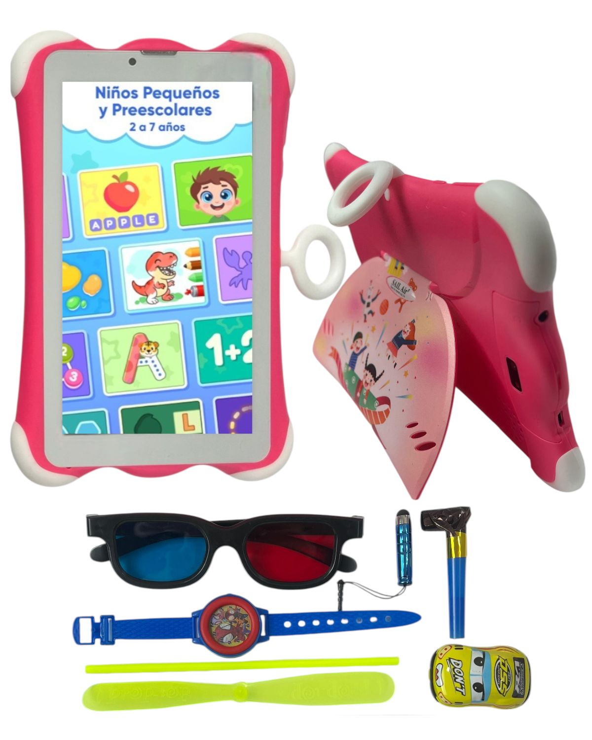 Tablet Educativa De 7 Pulgadas Android Wifi Niños Sim 4G LTE