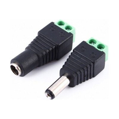 Conector Plug National De Alimentación De 2.1mm 12VDC