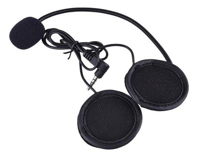 Auricular Para Moto Compatible Con Intercom Bluetooth