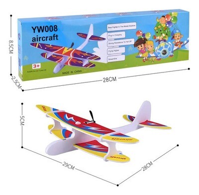 Avión Teledirigido De Juguete Exteriores Para Niños Rojo