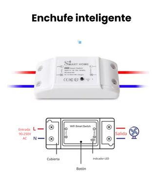 Switch Interruptor Inteligente Conexión Wifi Smart Life