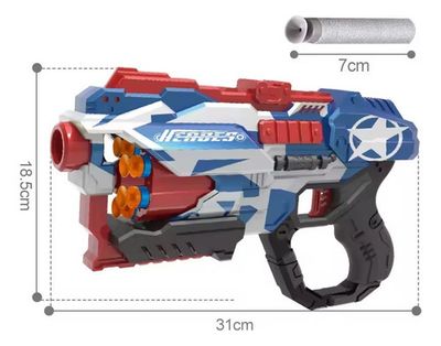 Pistola Nerf Avengers + 20 Municiones Para Niños