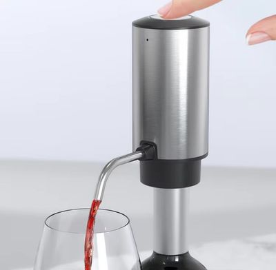 Set De Dispensador Automático De Vino 4 En 1
