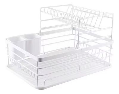 Escurridor Organizador Con Cubiertero 11 Platos
