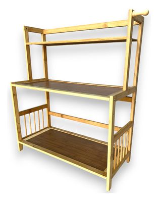 Estante De Bambú Organizador De Pie Para Especias