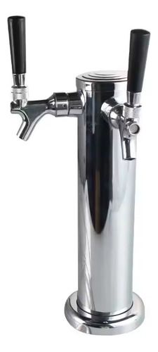 Torre Doble Grifo Para Cerveza Artesanal Equipo Montaje