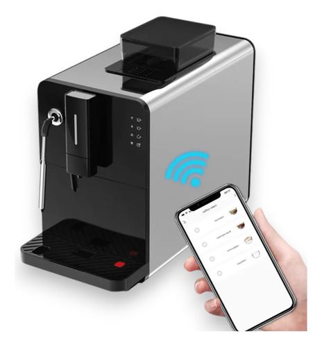 Cafetera Inteligente Super Automática Espresso, Color: Negro