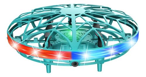 Dron Ufo Led Volador Autonomo Juguete Niños
