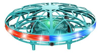 Dron Ufo Led Volador Autonomo Juguete Niños