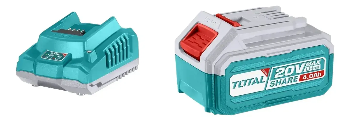 Batería Litio Ion 4.0ah + Cargador Rápido 20v