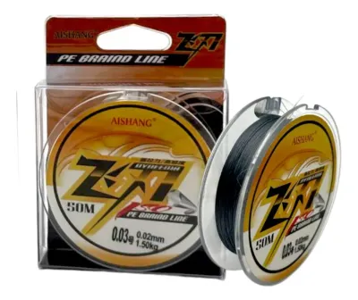 Tanza Línea De Pesca Dyneema Aishang 0.02mm Alta Resistencia