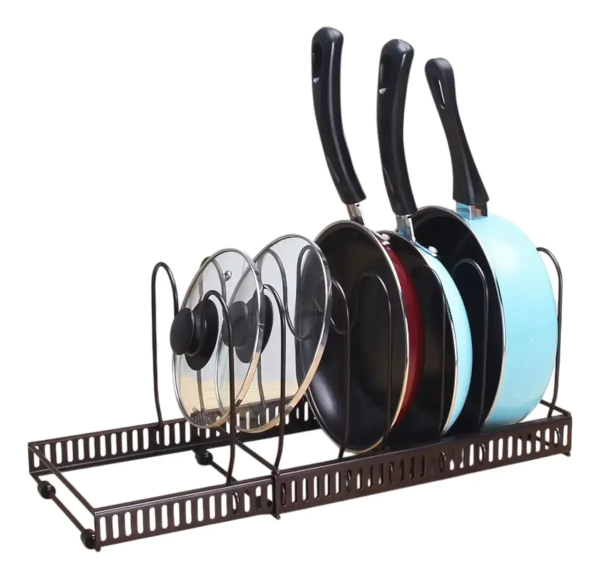 Organizador Sartenes Y Tapas. Fuerte Y Practico.