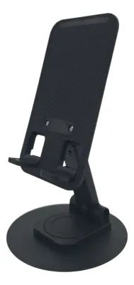 Soporte Para Celular Plegable, Ajustable Color Negro
