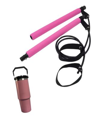 Vaso Termico 890 ml + Barra De Pilates Stick Yoga