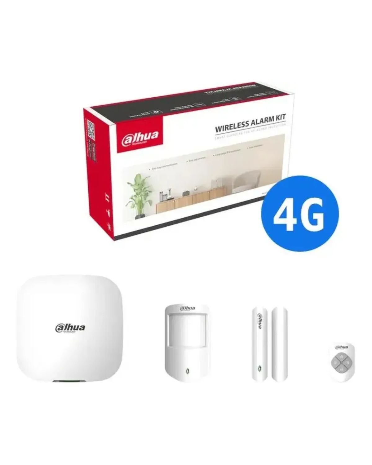 Kit Alarma Dahua Wifi Art - Arc3800h-03-fw2 Todo Inalambrico