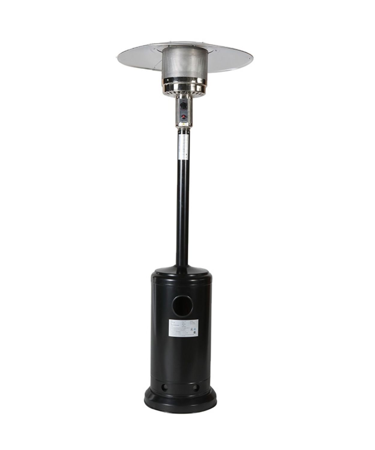Estufa Hongo A Gas Exterior 13kg Color Negro