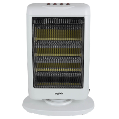 Calefactor Halógeno con 1.200 watts Enxuta