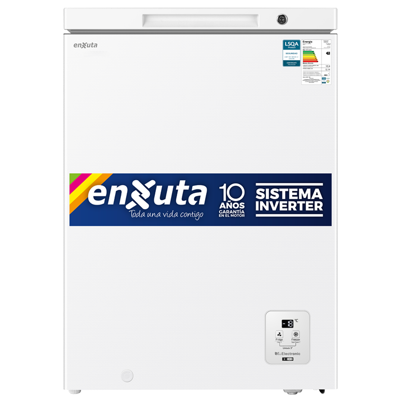 Freezer Horizontal 141 Litros Inverter - Enxuta