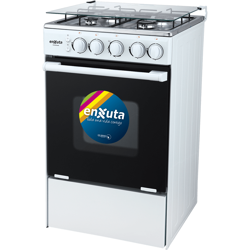 Cocina Supergas 4 Hornallas Inox con Termocupla 50x60 - Enxuta