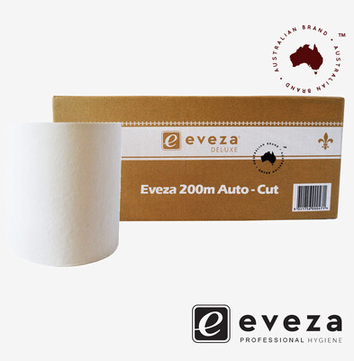 Eveza Deluxe Autocut White 200m 1ply