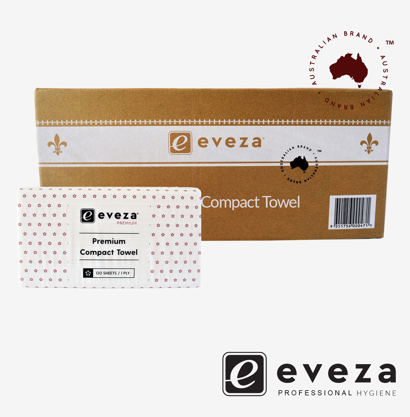 Eveza Premium Compact Hand Towel