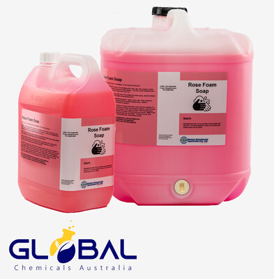 Global Rose Foam Soap
