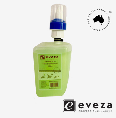 Eveza Fresh Apple Hand Wash Gel 1100mL POD