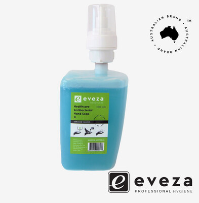 Eveza  Healthcare Antibacterial Hand Soap 1100ml pod