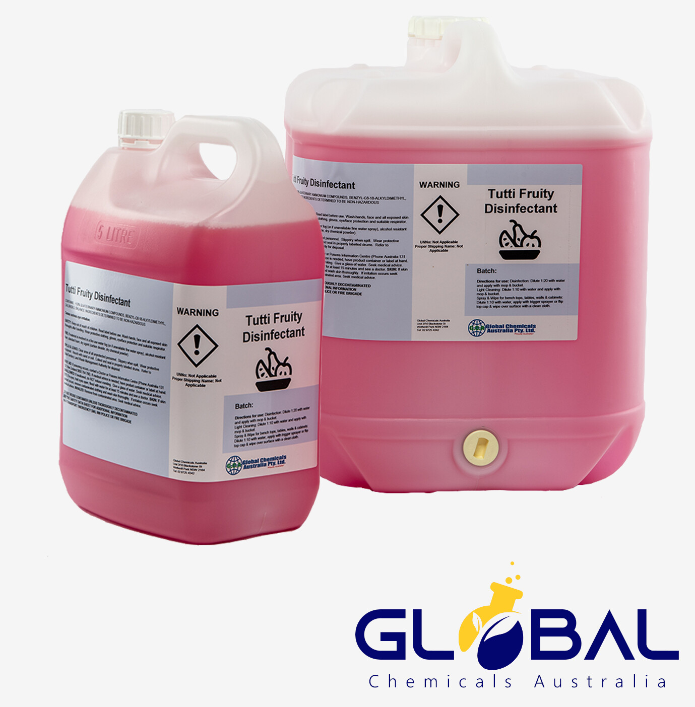 Global Tutti Fruity Disinfectant Cleaner