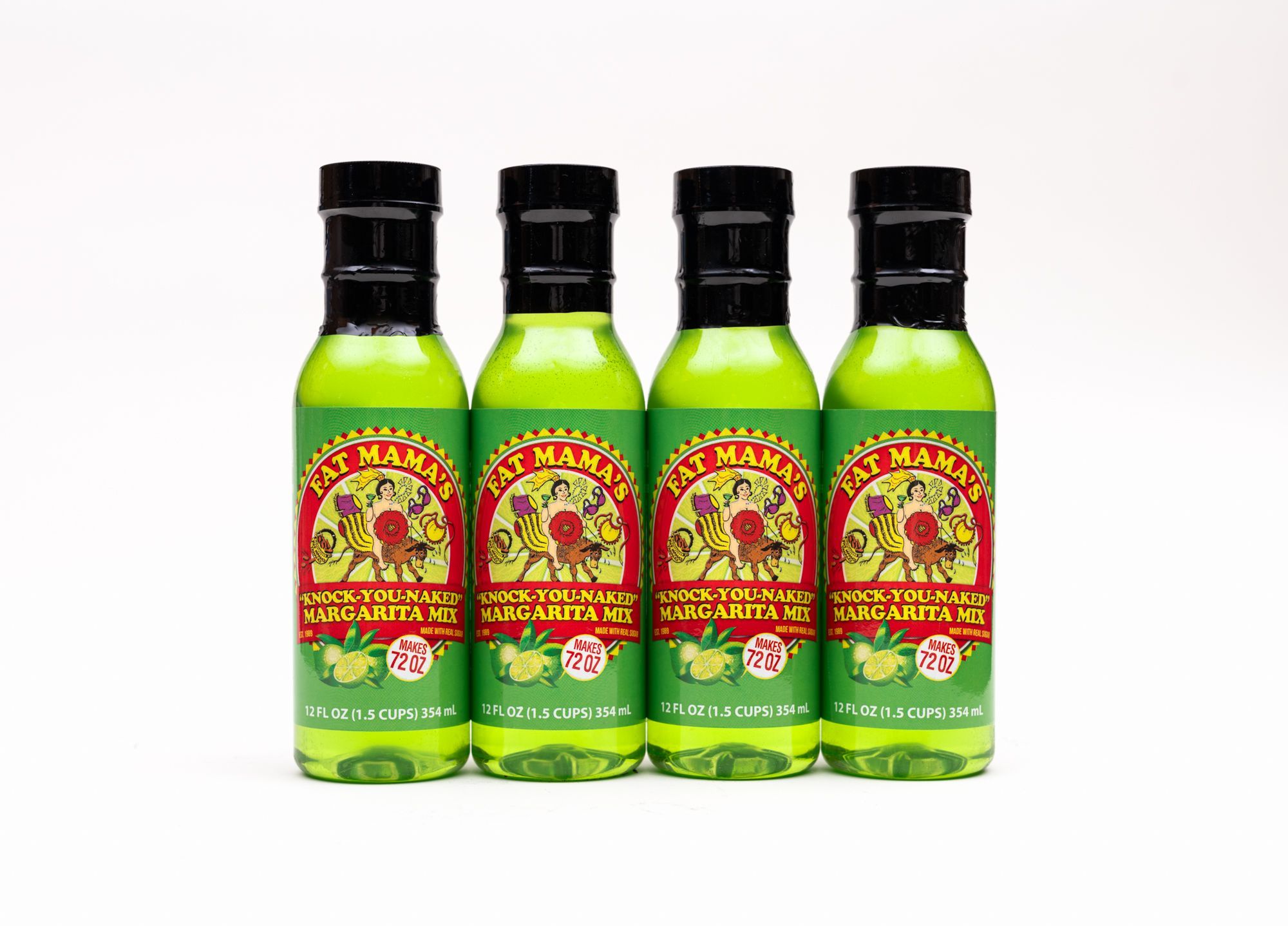 Knock You Naked Margarita Mix, 4 Pack Lime