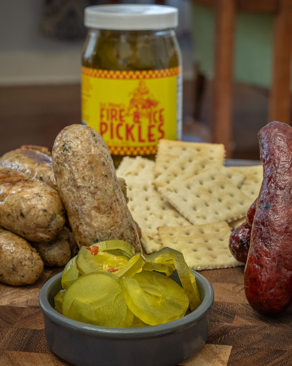 Fire and Ice Pickles, 12 Pack - 16 oz