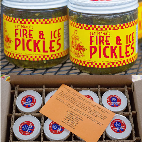 Fire and Ice Pickles Fat Mamas Tamales Online Shop Gourmet Food