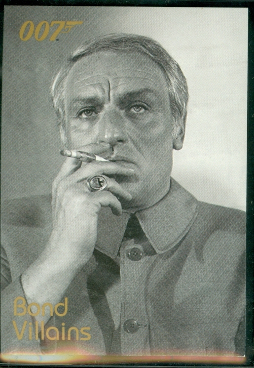 ( F 7 )  Bond Villains Insert Card [ JBQ ]